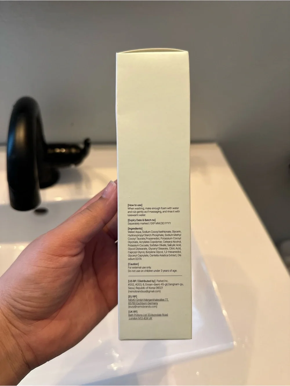 Mixsoon Centella Cleansing Foam 5.07 Fl oz/ 150ml